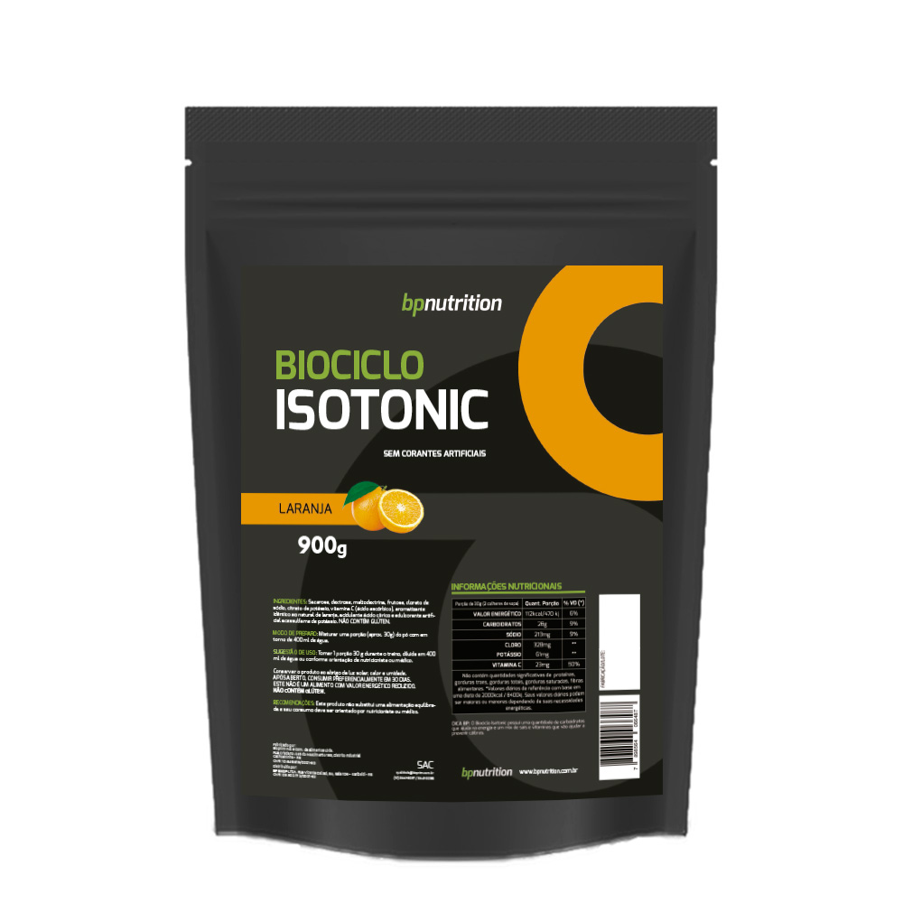 isotonic biociclo bp nutrition laranja 900g
